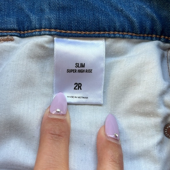 EXPRESS Slim Super High Rise - Picture 5 of 5